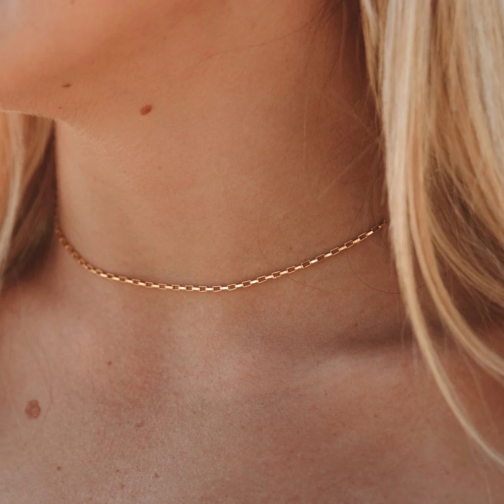 Gold Chain Choker